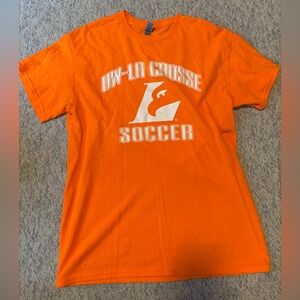 Bright Orange T-Shirt UWL Soccer